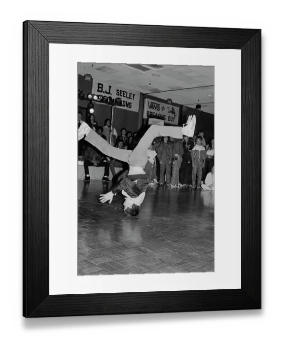 Framed Print : Breakdancing Contest, Buena Park Hotel, Buena Park, California Framed Print : Breakdancing Contest, Buena Park Hotel, Buena Park, California