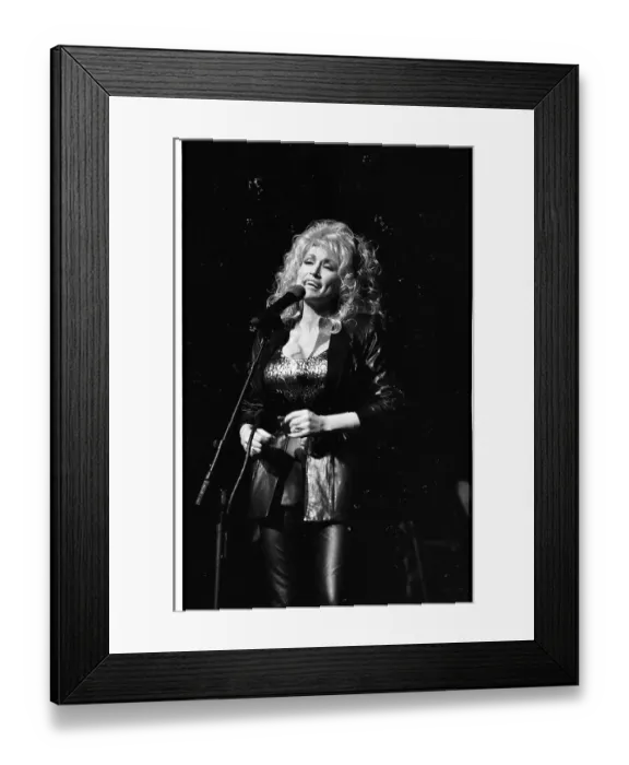 Framed Print : Dolly Parton Performing In LA Framed Print : Dolly Parton Performing In LA