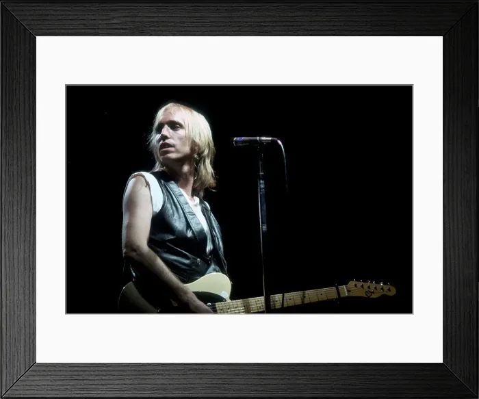 Framed Print : Photo of Tom Petty Framed Print : Photo of Tom Petty