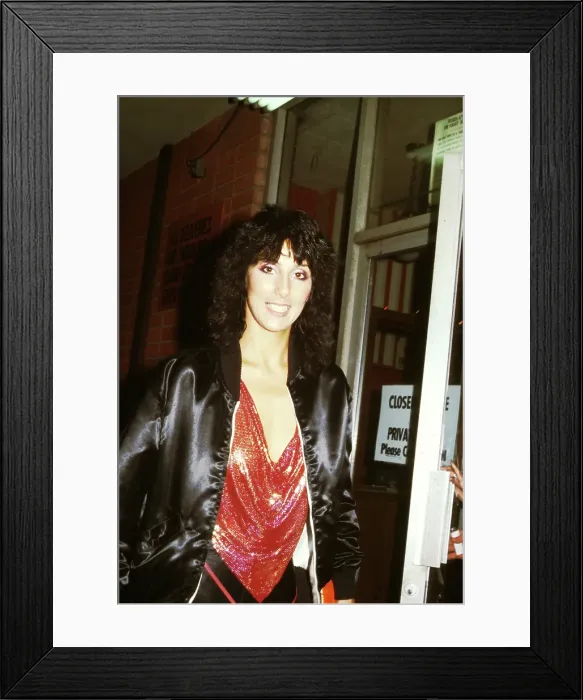 Framed Print : Cher Out On The Town