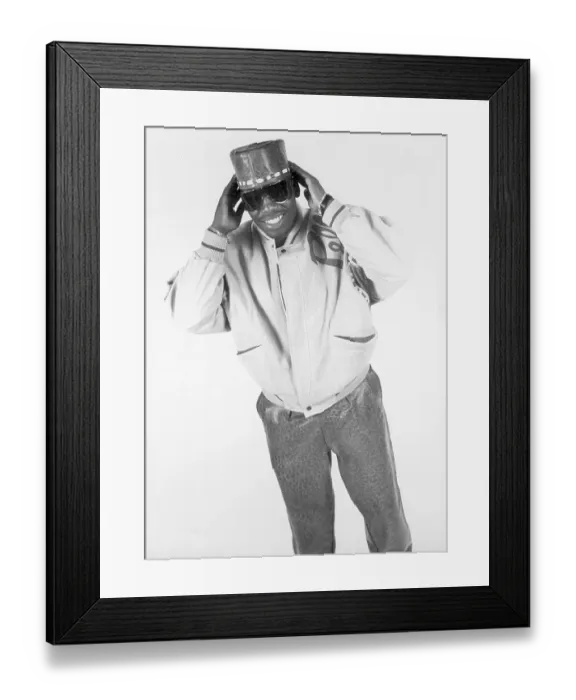 Framed Print : Photo of Kool Moe Dee Framed Print : Photo of Kool Moe Dee