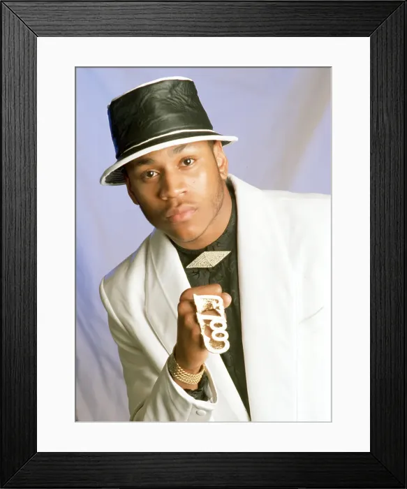 Framed Print : LL Cool J Portrait Session Framed Print : LL Cool J Portrait Session