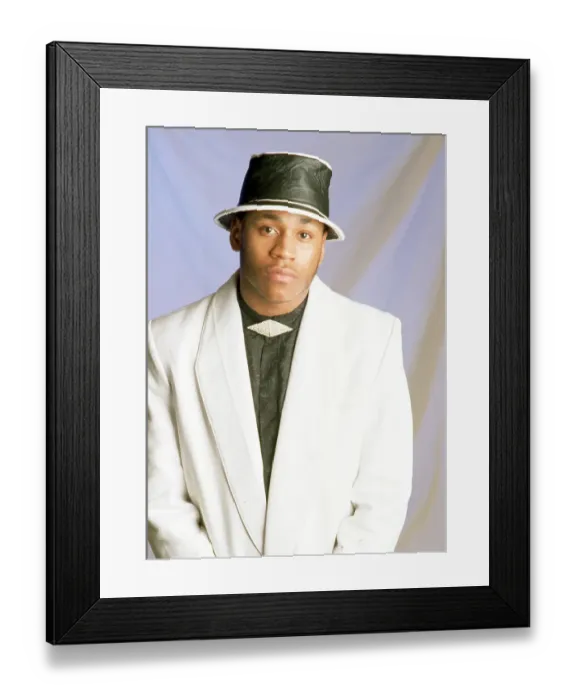 Framed Print : LL Cool J Portrait Session