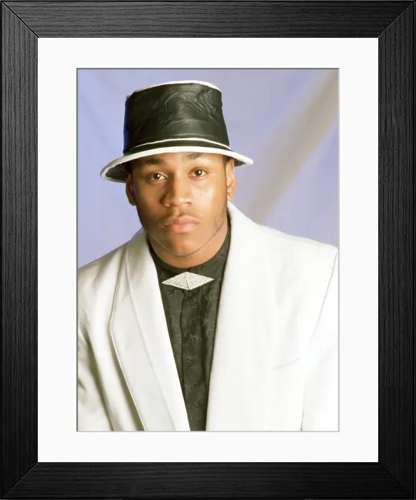 Framed Print : LL Cool J Portrait Session Framed Print : LL Cool J Portrait Session