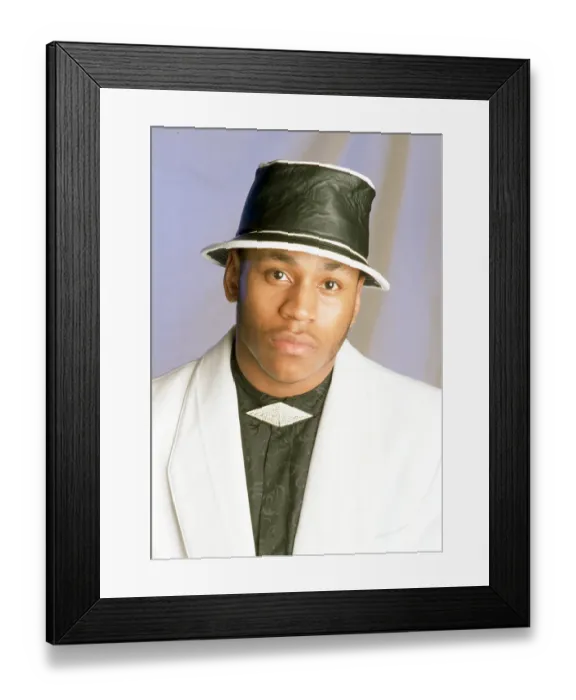 Framed Print : LL Cool J Portrait Session Framed Print : LL Cool J Portrait Session
