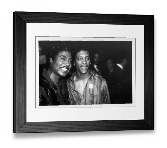 Framed Print : Little Richard And Friend Framed Print : Little Richard And Friend