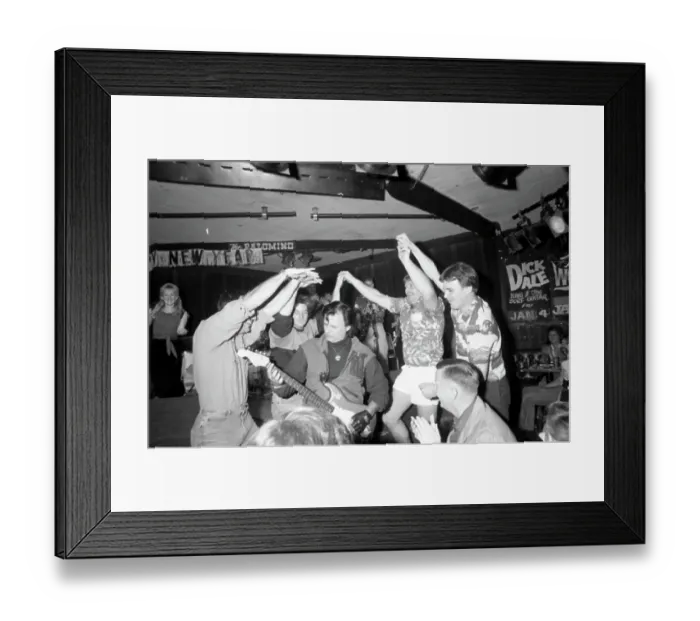 Framed Print : Dick Dale Performing at the Palomino Framed Print : Dick Dale Performing at the Palomino