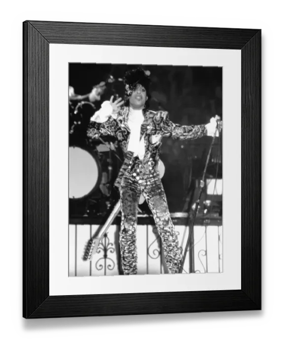 Framed Print : Prince Live At The Forum Framed Print : Prince Live At The Forum