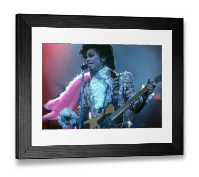 Framed Print : Prince Live In LA Framed Print : Prince Live In LA