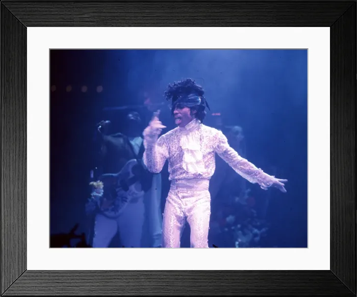 Framed Print : Prince Live In LA Framed Print : Prince Live In LA