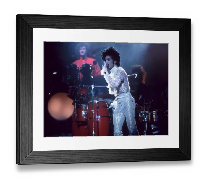 Framed Print : Prince Live In LA Framed Print : Prince Live In LA