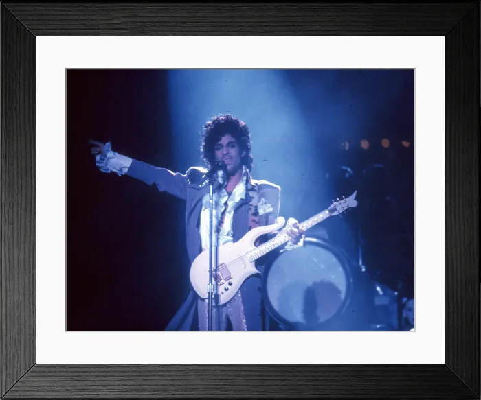Framed Print : Prince Live In LA Framed Print : Prince Live In LA