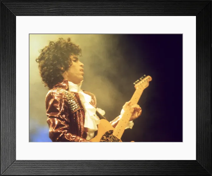 Framed Print : Prince Live In LA Framed Print : Prince Live In LA