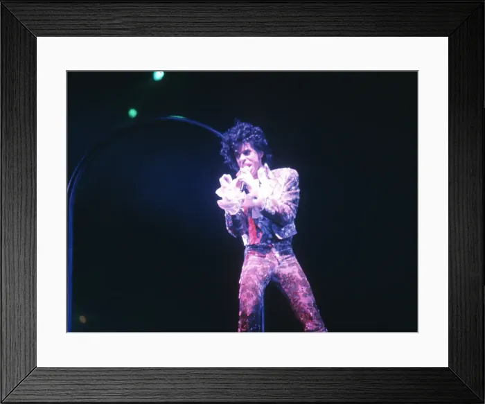 Framed Print : Prince Live In LA Framed Print : Prince Live In LA