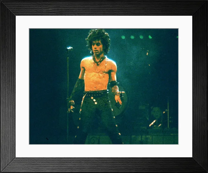 Framed Print : Prince Live In LA Framed Print : Prince Live In LA