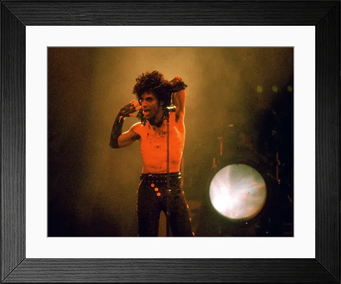 Framed Print : Prince Live In LA Framed Print : Prince Live In LA
