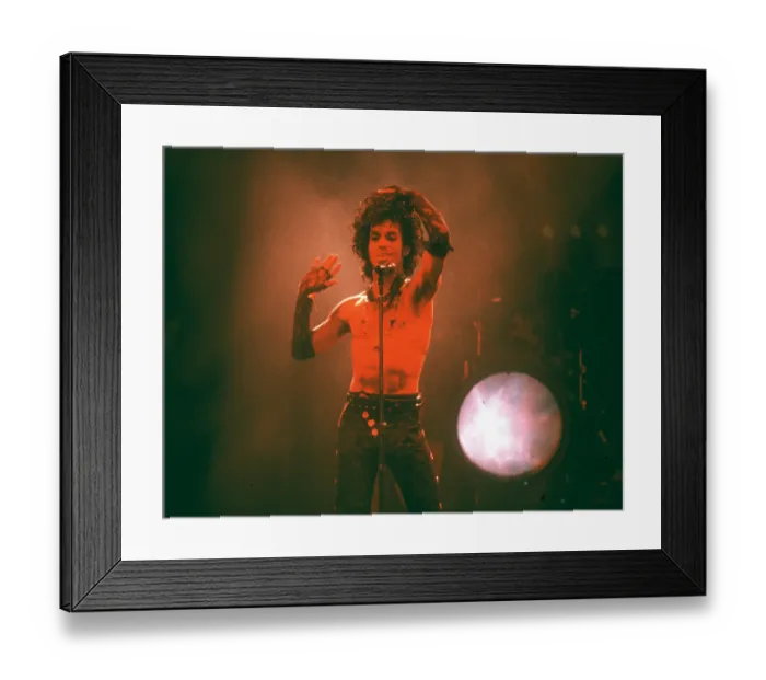 Framed Print : Prince Live In LA Framed Print : Prince Live In LA
