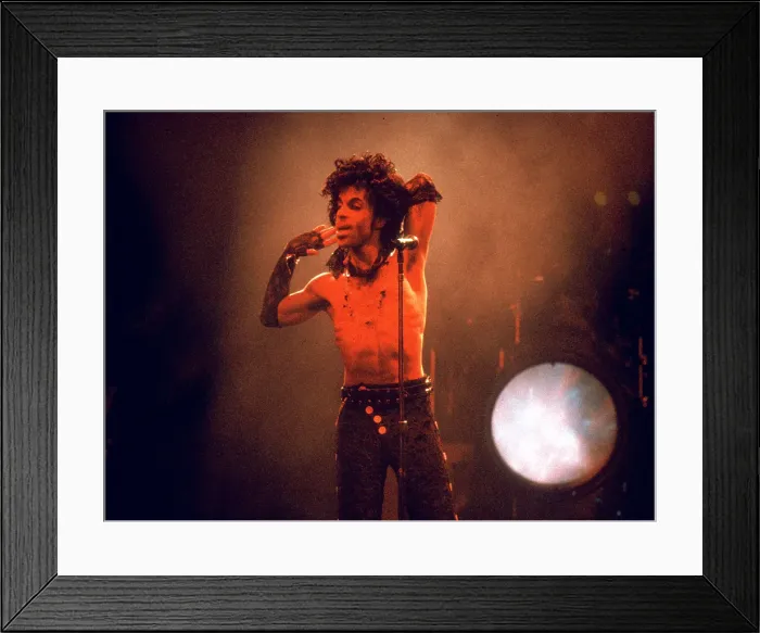 Framed Print : Prince Live In LA Framed Print : Prince Live In LA