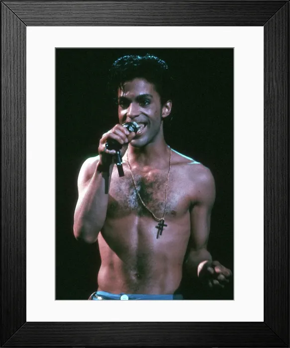 Framed Print : Prince Live In LA Framed Print : Prince Live In LA