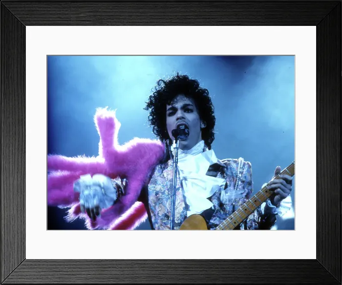 Framed Print : Prince Live In LA Framed Print : Prince Live In LA