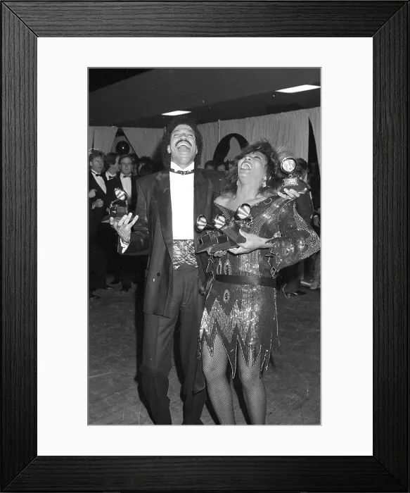 Framed Print : Tina & Lionel Win Grammys Framed Print : Tina & Lionel Win Grammys