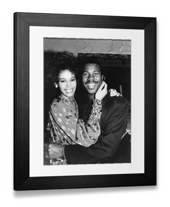 Framed Print : Kashif And Whitney At Sweetwater's Framed Print : Kashif And Whitney At Sweetwater's