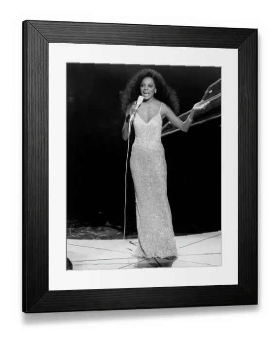Framed Print : Diana Ross Framed Print : Diana Ross