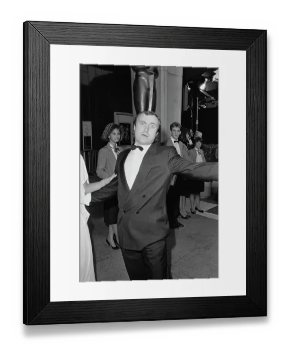 Framed Print : Phil Collins At The Academy Awards Framed Print : Phil Collins At The Academy Awards