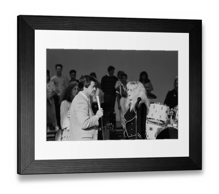 Framed Print : Kim Carnes Plays American Bandstand Framed Print : Kim Carnes Plays American Bandstand