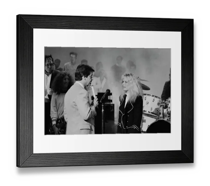 Framed Print : Kim Carnes Plays American Bandstand Framed Print : Kim Carnes Plays American Bandstand