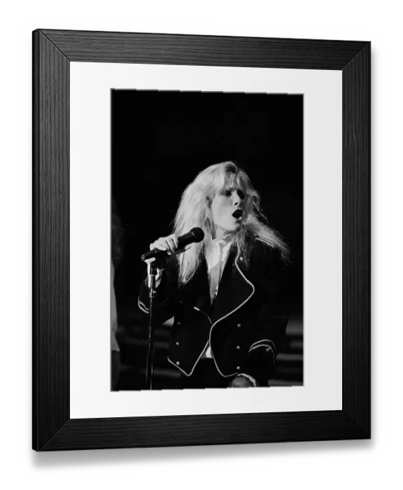 Framed Print : Kim Carnes Plays American Bandstand Framed Print : Kim Carnes Plays American Bandstand