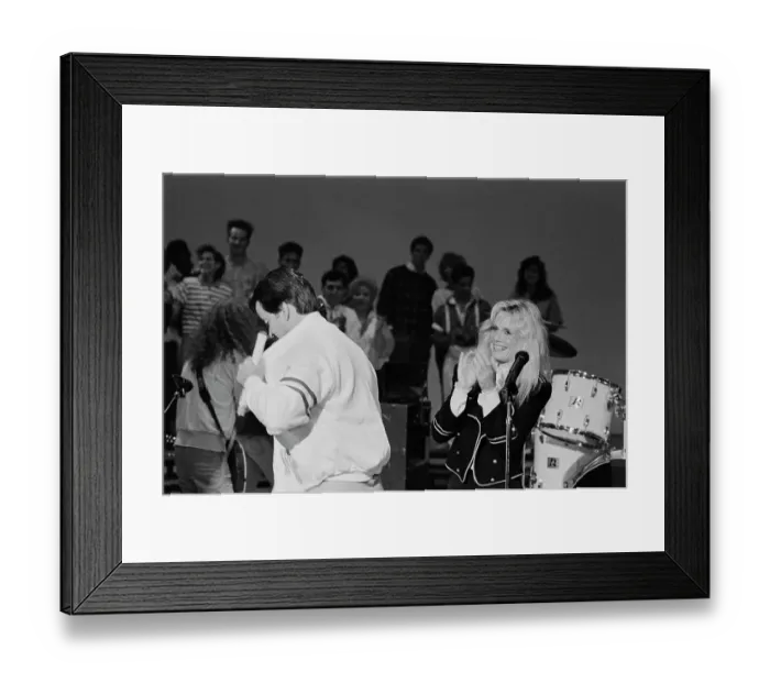 Framed Print : Kim Carnes Plays American Bandstand Framed Print : Kim Carnes Plays American Bandstand
