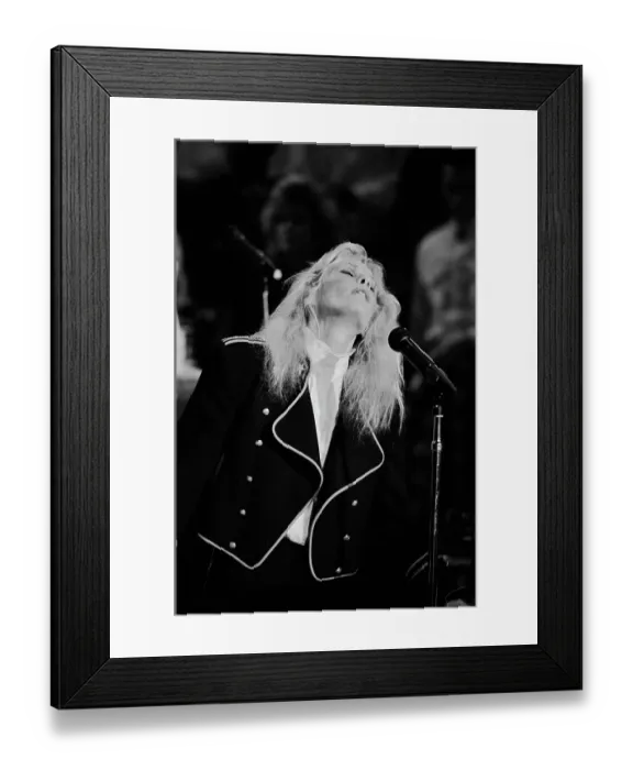 Framed Print : Kim Carnes Plays American Bandstand Framed Print : Kim Carnes Plays American Bandstand