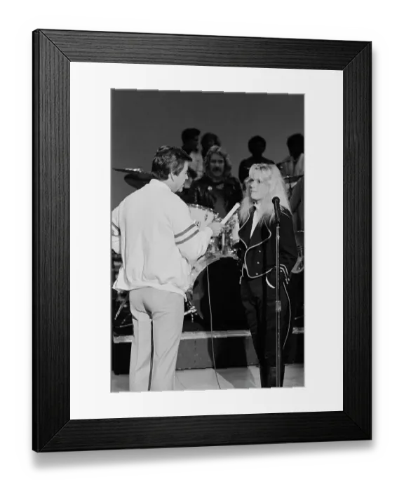 Framed Print : Kim Carnes Plays American Bandstand Framed Print : Kim Carnes Plays American Bandstand