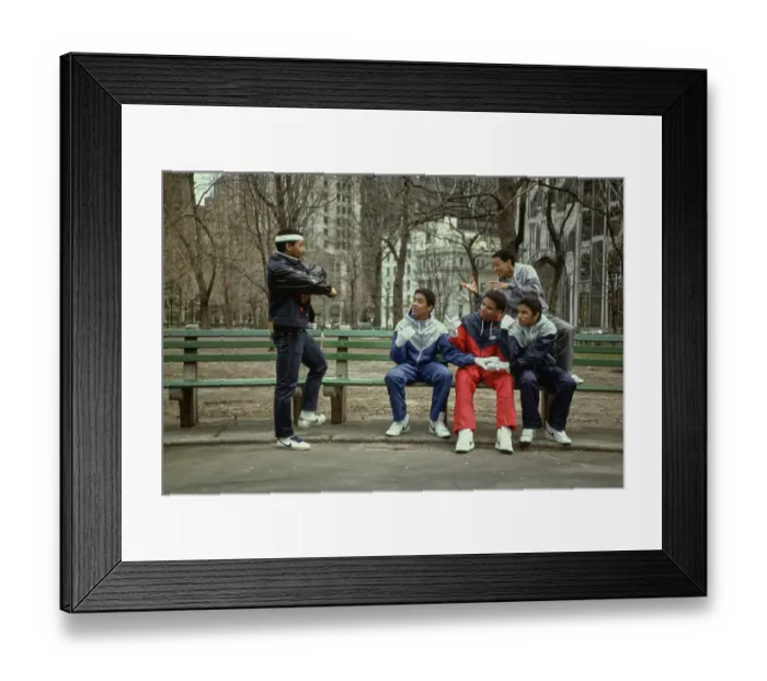 Framed Print : Breakdancers In New York Framed Print : Breakdancers In New York