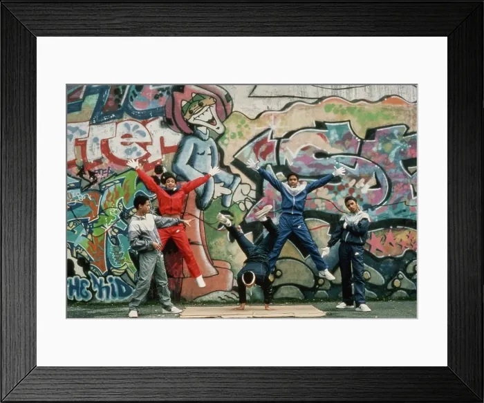 Framed Print : Breakdancing In New York Framed Print : Breakdancing In New York