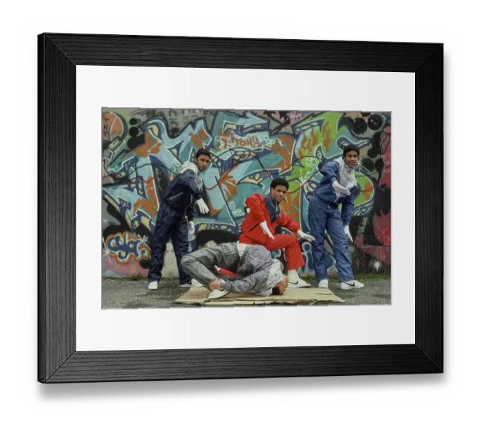 Framed Print : Breakdancing In New York Framed Print : Breakdancing In New York