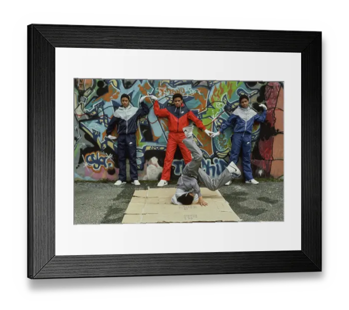 Framed Print : Breakdancing In New York Framed Print : Breakdancing In New York