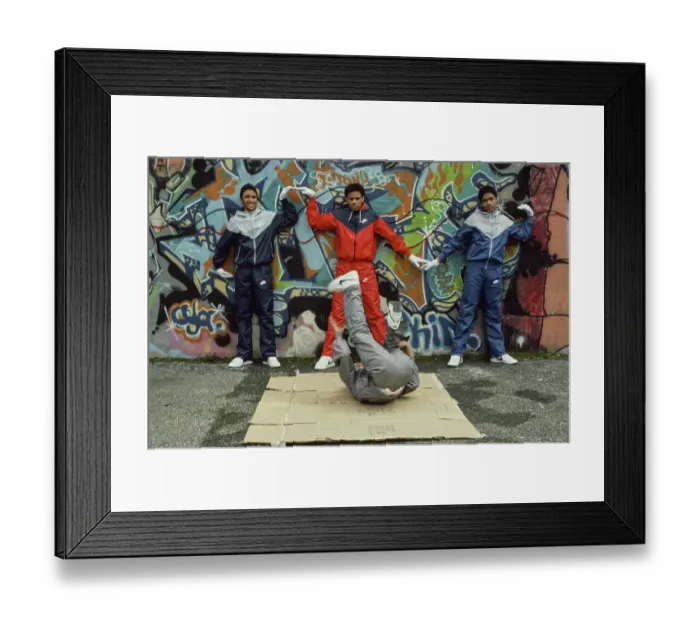Framed Print : Breakdancing In New York Framed Print : Breakdancing In New York