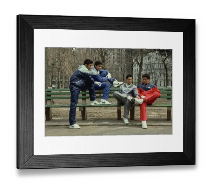 Framed Print : Breakdancers In New York Framed Print : Breakdancers In New York
