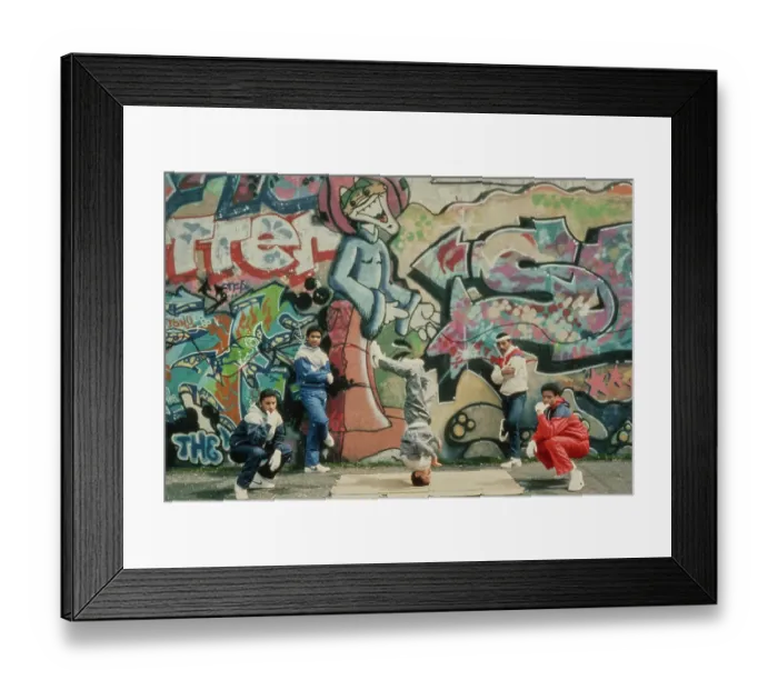 Framed Print : Breakdancing In New York Framed Print : Breakdancing In New York