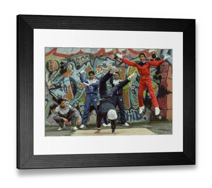 Framed Print : Breakdancing In New York Framed Print : Breakdancing In New York