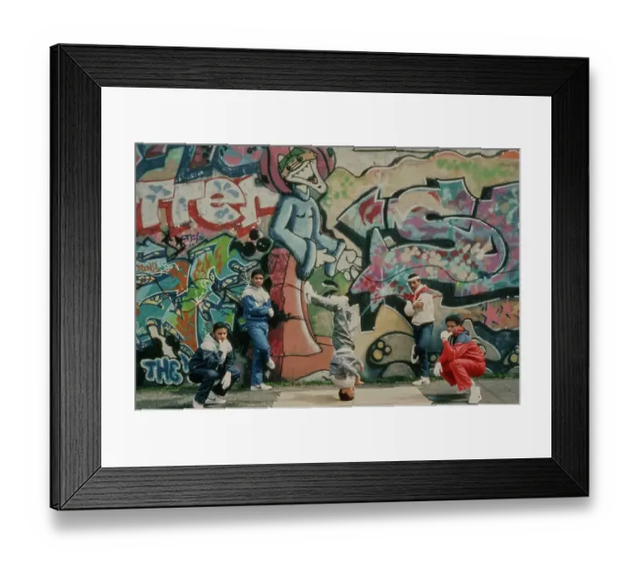 Framed Print : Breakdancing In New York Framed Print : Breakdancing In New York