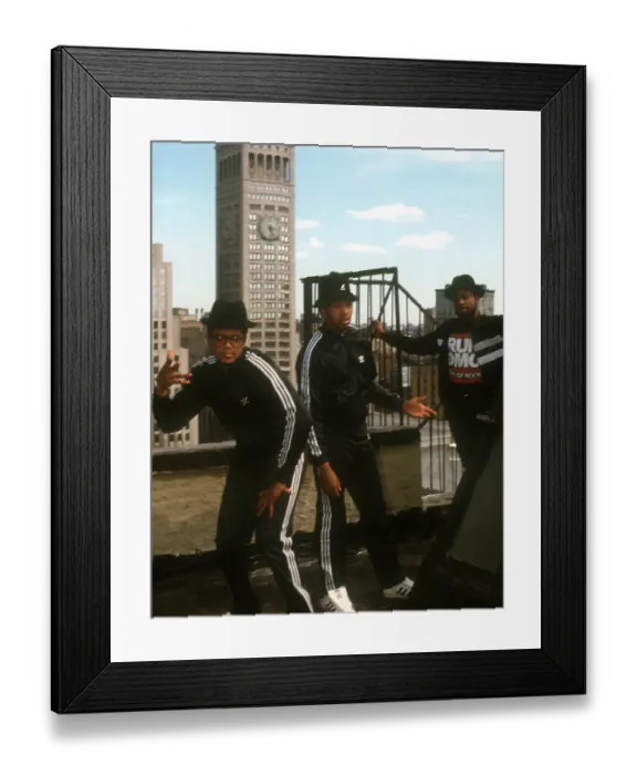 Framed Print : Run DMC Portrait Session In NY