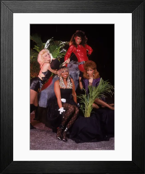 Framed Print : Mary Jane Girls Portrait Framed Print : Mary Jane Girls Portrait