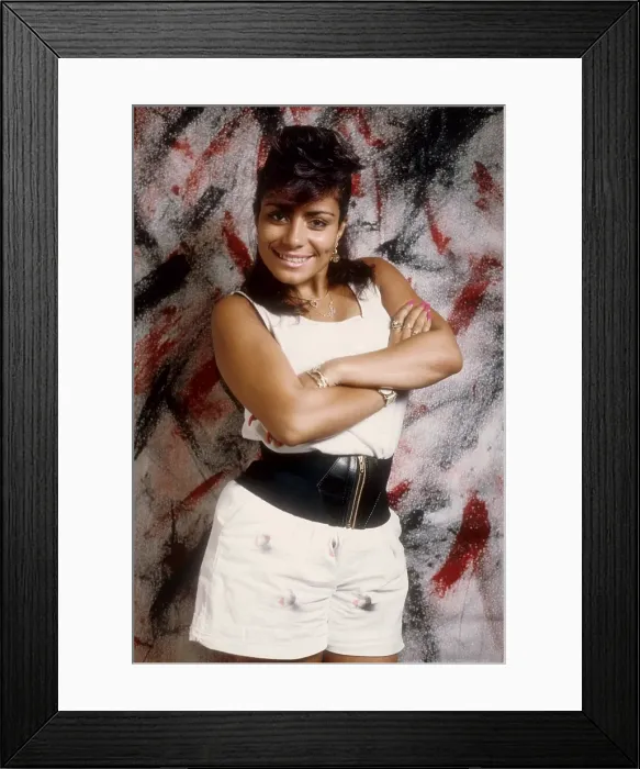 Lisa Lisa Portrait Print - New York City, July 1985. Art Prints