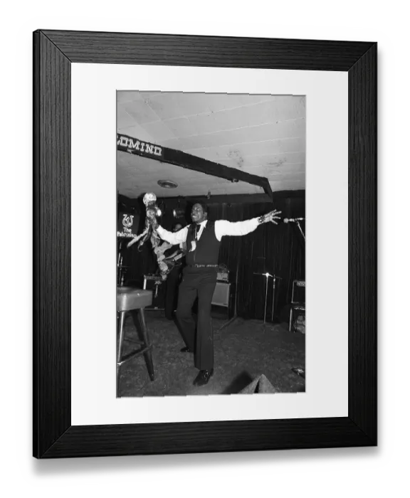 Framed Print : Photo of Screamin Jay Hakwins Framed Print : Photo of Screamin Jay Hakwins