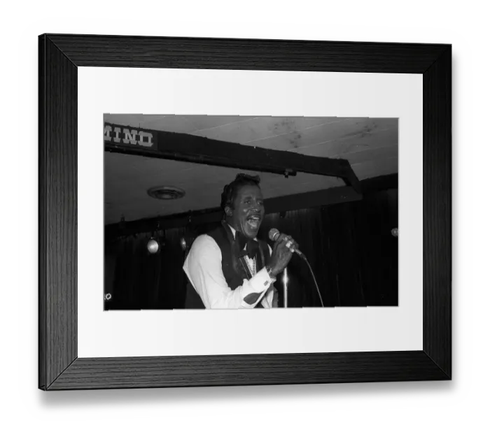 Framed Print : Photo of Screamin Jay Hakwins Framed Print : Photo of Screamin Jay Hakwins