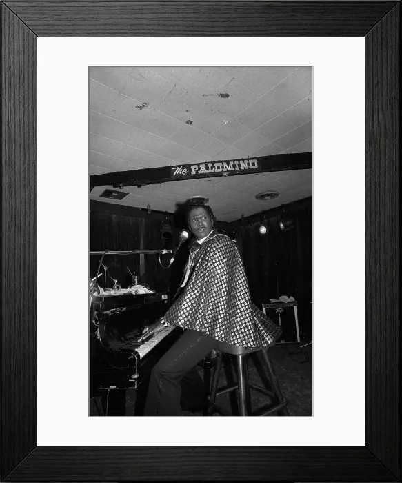 Framed Print : Photo of Screamin Jay Hakwins Framed Print : Photo of Screamin Jay Hakwins