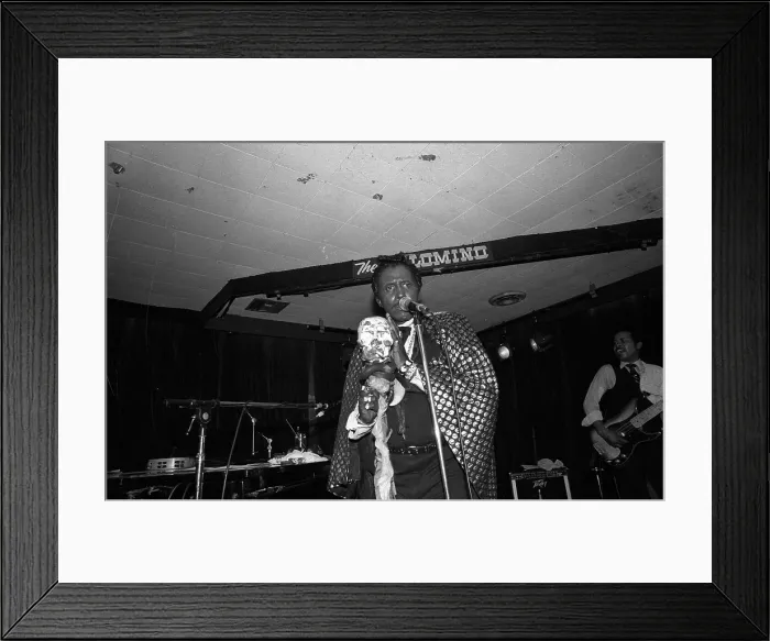 Framed Print : Photo of Screamin Jay Hakwins Framed Print : Photo of Screamin Jay Hakwins